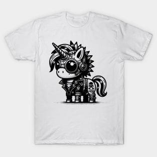 Gothic Punk Unicorn T-Shirt